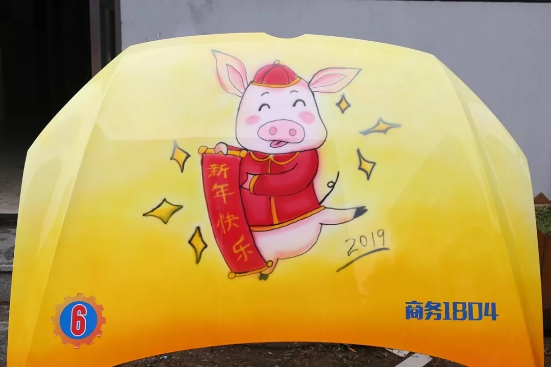 @所有人,快来为你心水的机盖彩绘作品打CALL!